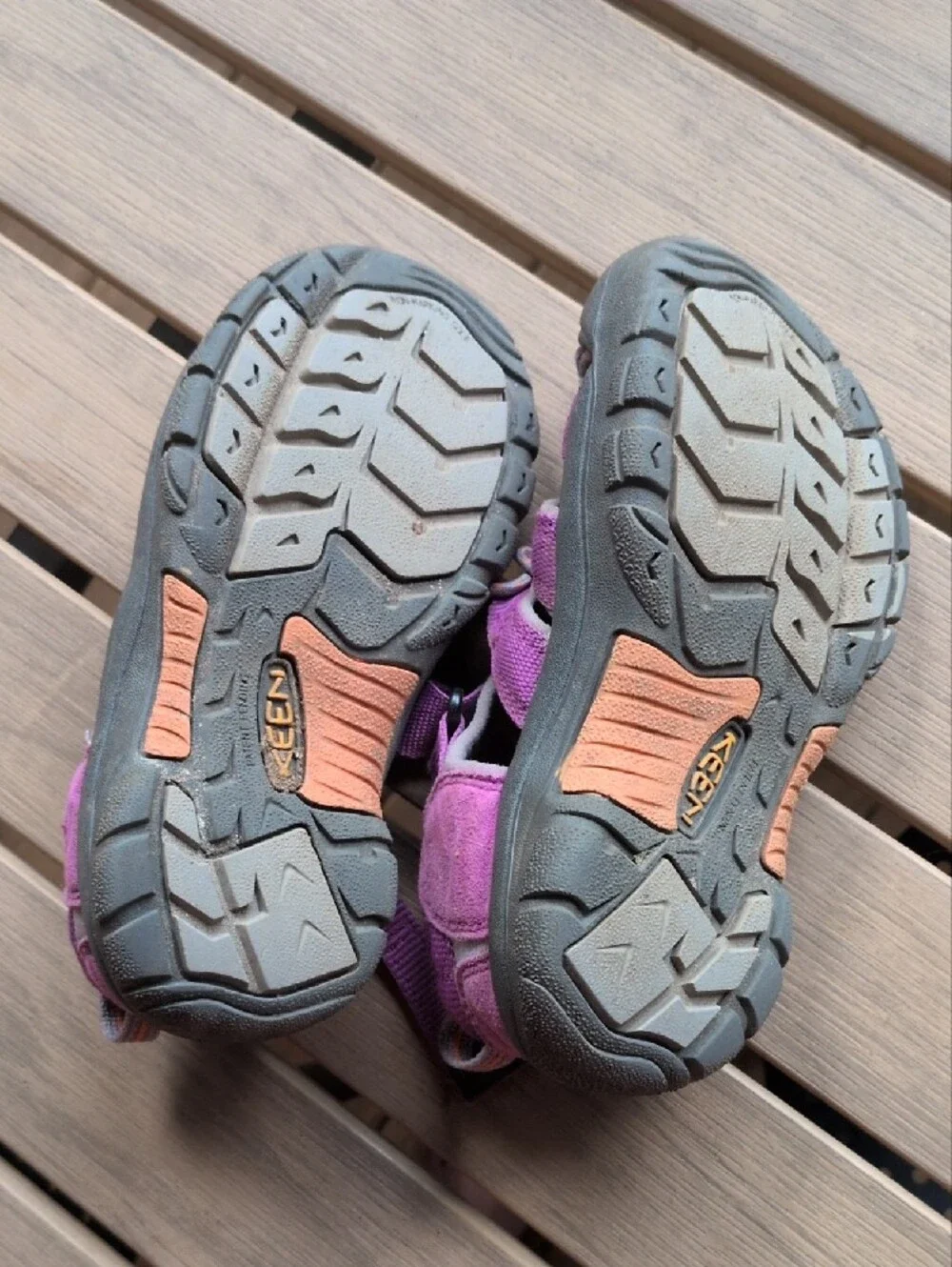 Keen Kids Purple Grey Closed-Toe Adventure Sandals